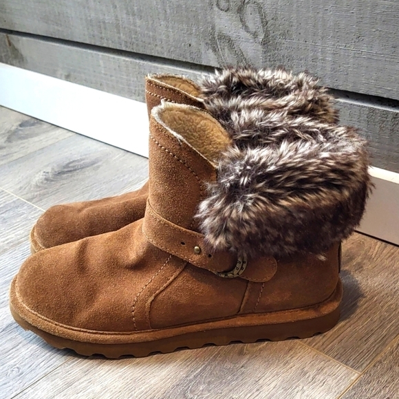 BearPaw Shoes - BEARPAW Women's Koko Ankle Faux Fur Boot Size 9